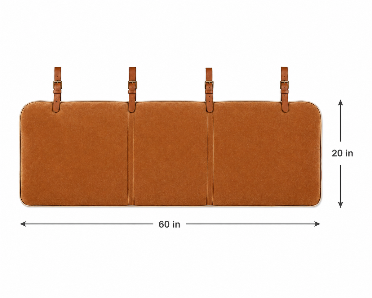 Marvelle Adjustable Padded Headboard Cushion
